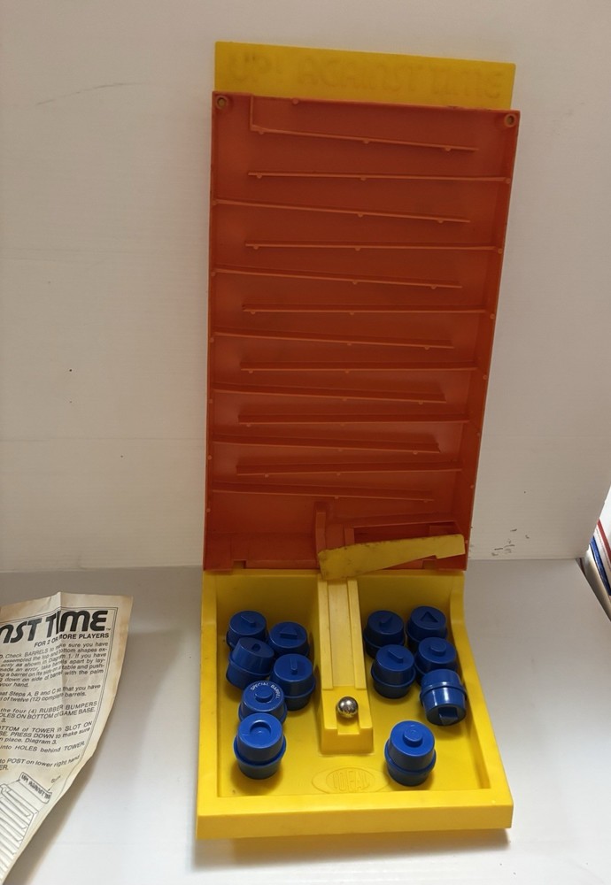 Vintage Up Against Time! 1981 Ideal Match & Stack Complete with Instructions CIB