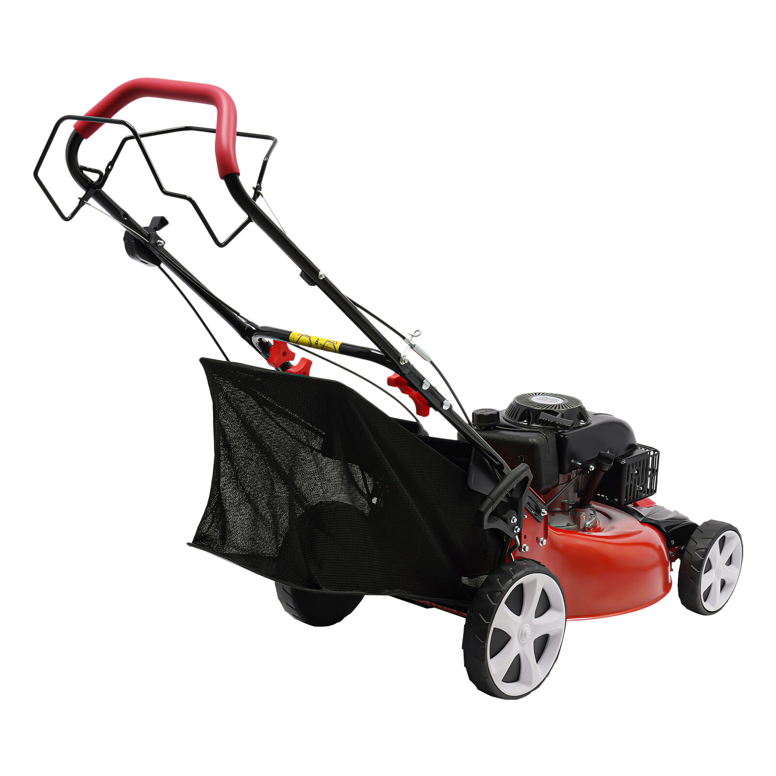 Self-Propelled Gas Powered Lawn Mower with Bagger with 4-Stroke Engine 20” 173cc
