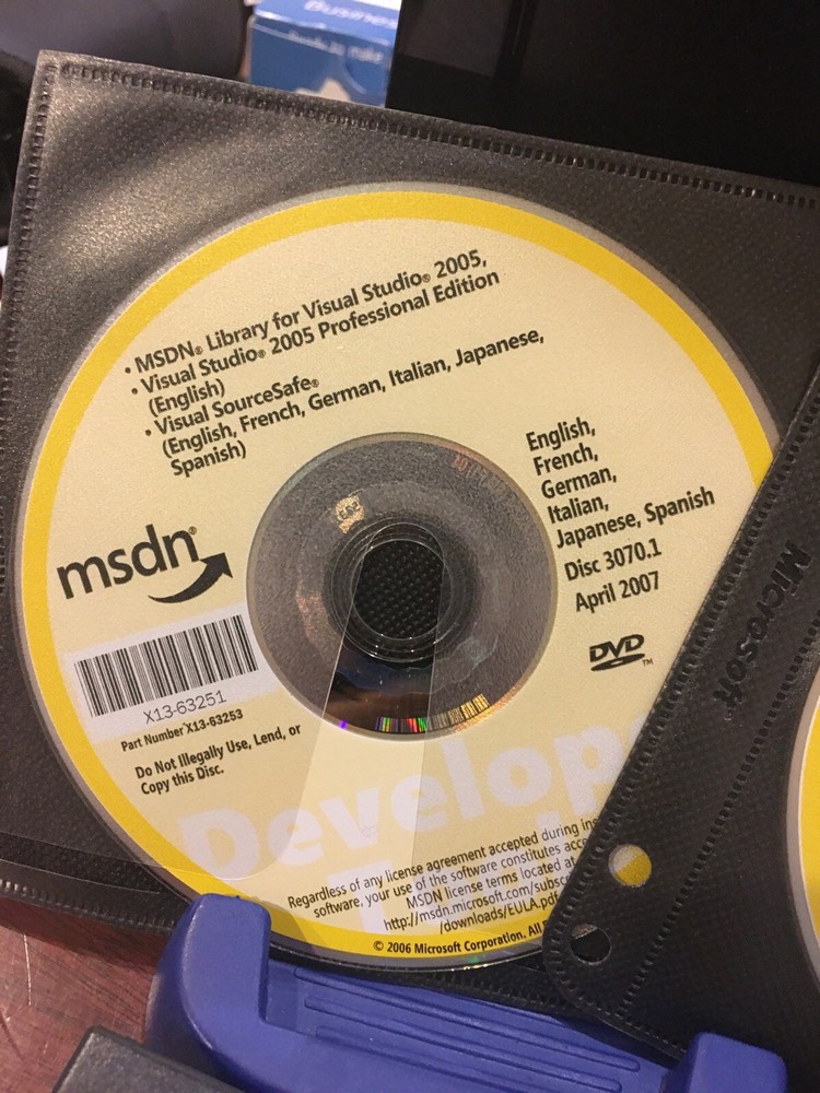 NewMicrosoft Visual Studio 2005 Professional Edition.MSDN Library/SPs/Sourcesafe