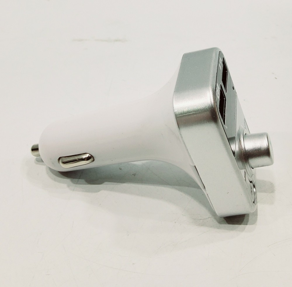 CARB 3 BLUETOOTH CAR CHARGER CAR FM TRANSMITTER WIRELESS WITH MIC, New