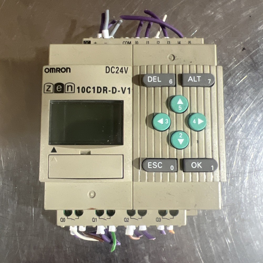 OMRON I/O MODULE ZEN-10C1DR-D-V1  Used Surplus