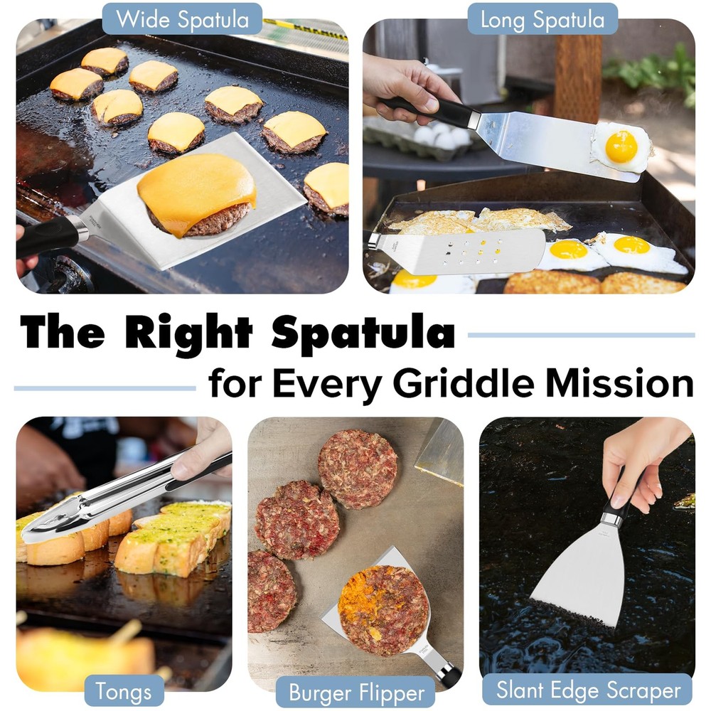 Griddle Accessories Set 31PCS Flat Top Hibachi BBQ hardware kit