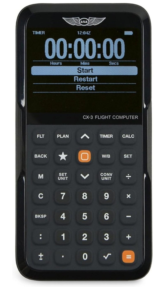 ASA CX-3 Flight Computer – Advanced Electronic E6B for Accurate Flight Planning