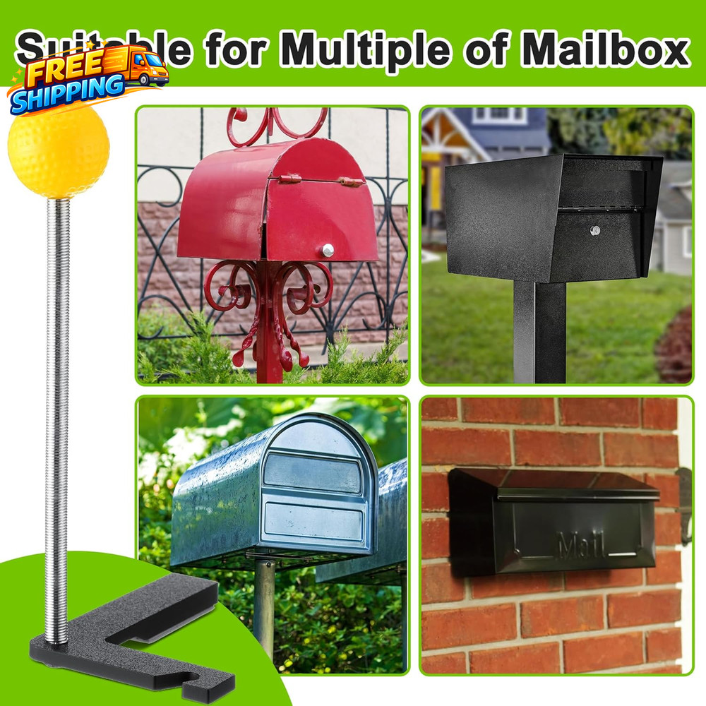 2 Pack Mailbox Notification Device Mail Arrival Indicator Device Mailbox Alert