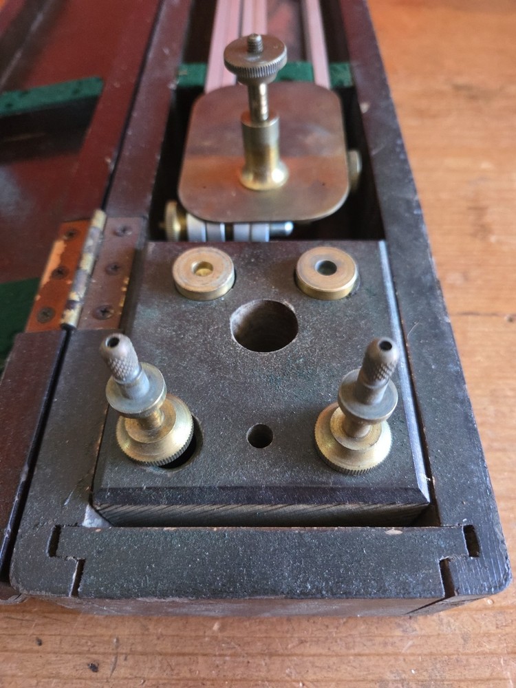 WWII U.S. Navy Ships 1944 Pantograph drafting Machine/Tool With Box