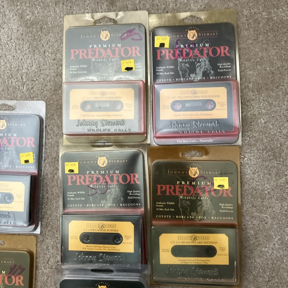 Johnny Stewart Predator Calls 7 Total