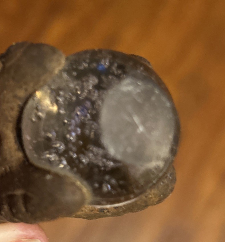 Set of 4 Vintage Art Deco Cast Iron Glass Claws and Ball Furniture Feet Casters