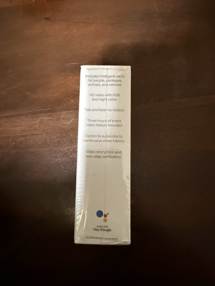 Google Nest Doorbell, Wired - ash