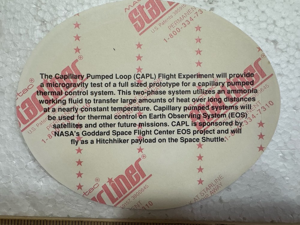 Vintage NASA Sticker- Earth Observing System