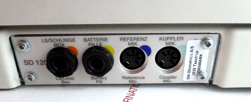 Siemens Unity PC Audiometer Med/Lab Hearing Instrument Analyzer SD120 MAIN UNIT