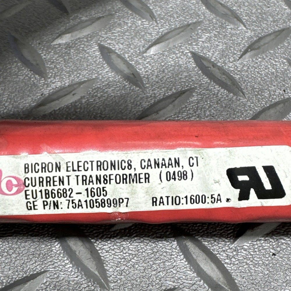 BICRON ELECTRONICS CURRENT TRANSformer EUIB6682-1605 Ratio:1600:5A