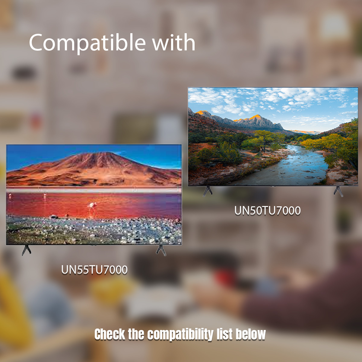 OEM Samsung TV Stand BN63-18871A For UN55TU7000FXZA UN55TU700DF Does Not Screws