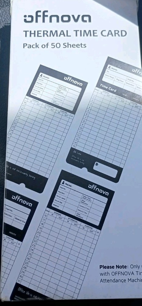 OffNova Time Attendance Machine OFN-TAM-01WTA