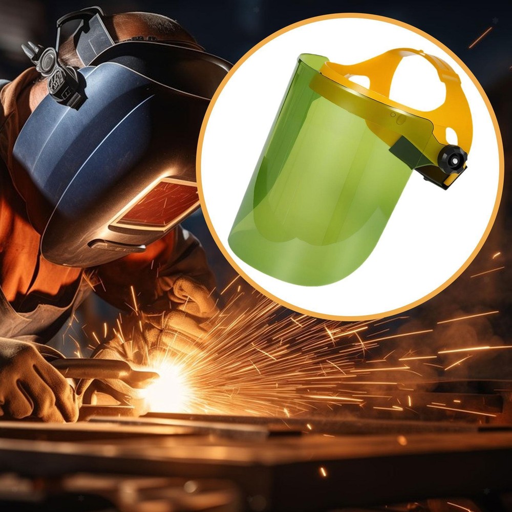 Face Shield Mask Clear Breathable Visor Sturdy Reusable Lightweight