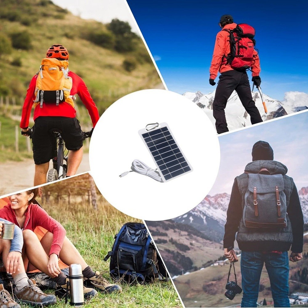 5V 2W Solar Panel, USB Solar Micro-Type Solar Panels, Portable Solar8676