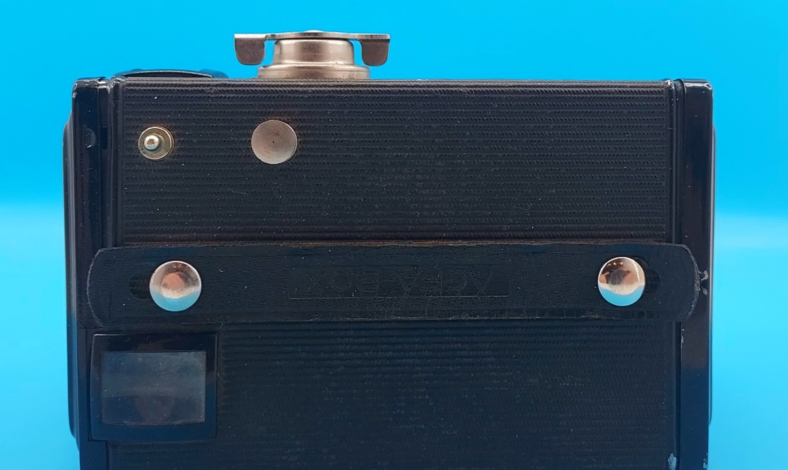 Agfa Synchro Box Camera, Germany 1950s, Art Deco, 120 Rollfilm 6x9 Untested