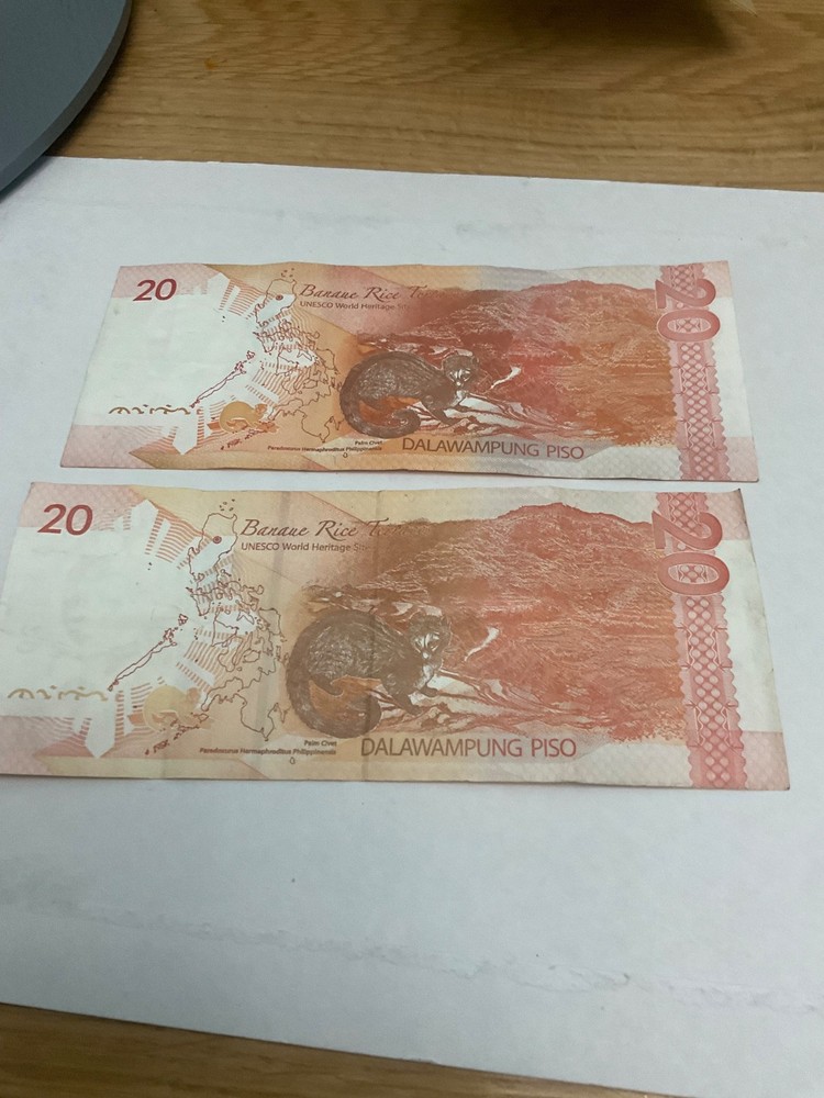 2 x PHILIPPINES 20 PESOS BANKNOTES (a)