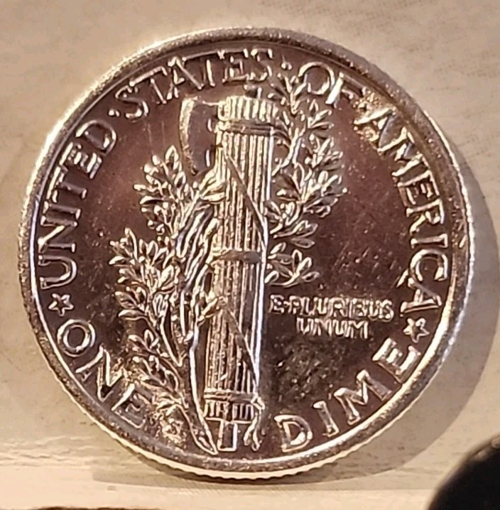 1939-S Mercury Silver Dime FSB ■ GEM/BU ■ #6011