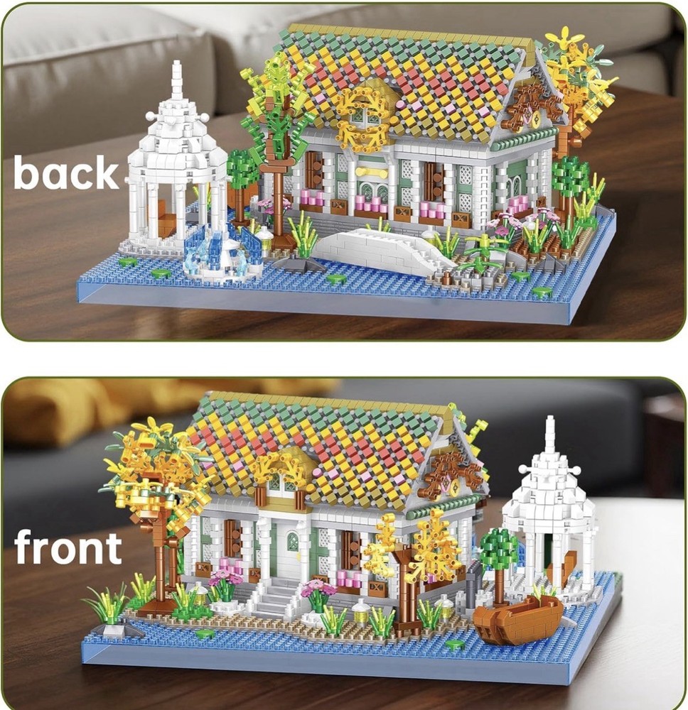 Japanese Maple Tranquil Garden Micro Mini Building Blocks Box Set