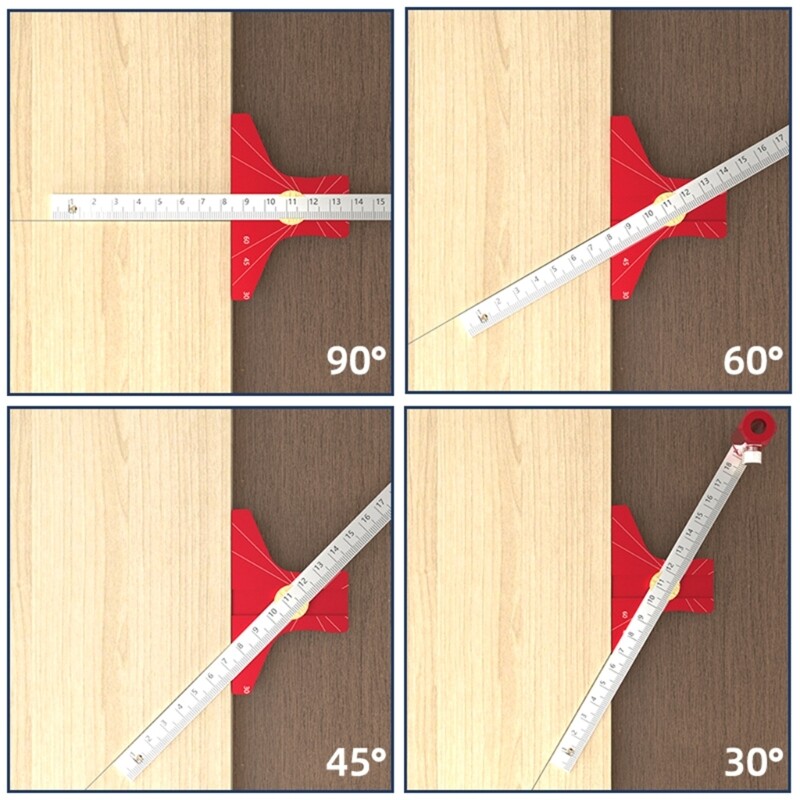 Wheel Marking Gauge Precisions Multi Angles Scriber Line Drawing