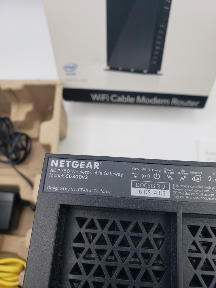 NETGEAR AC1750 Wi Fi Cable Modem Router Open Box!