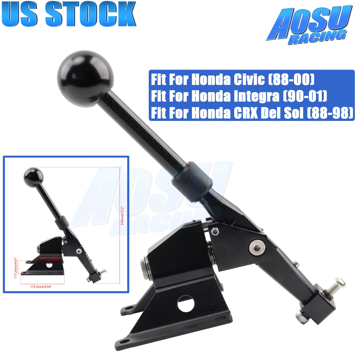 Shifter Box Billet For Honda civic EG EK Acura Type R Civic Si CRX D/B Series US