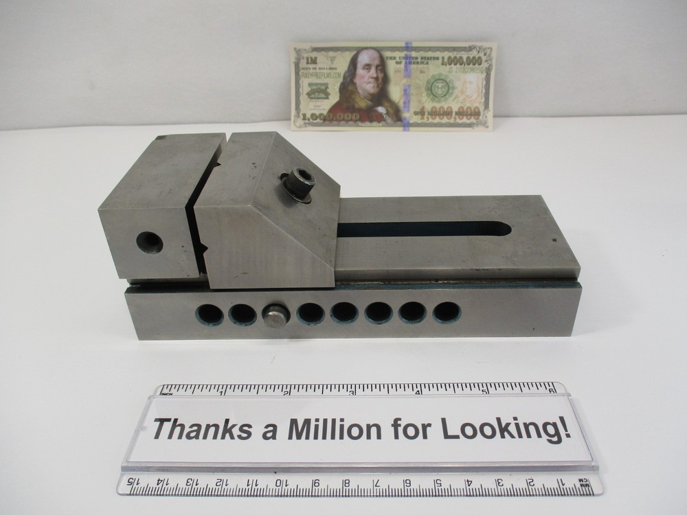 Toolmaker Made Machining Grinding VISE 3" Wide x 7" Long Opens 3-7/8" EC