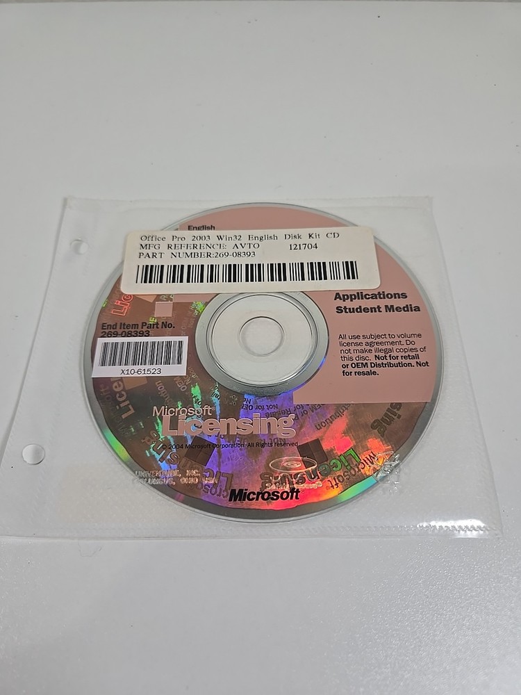 Microsoft Office 2003 Professional With Product Key
