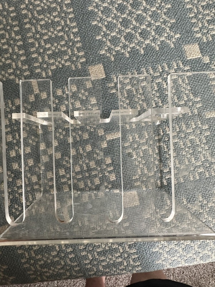 Vtg.robot Coupe Lucite Blade Disc Holder