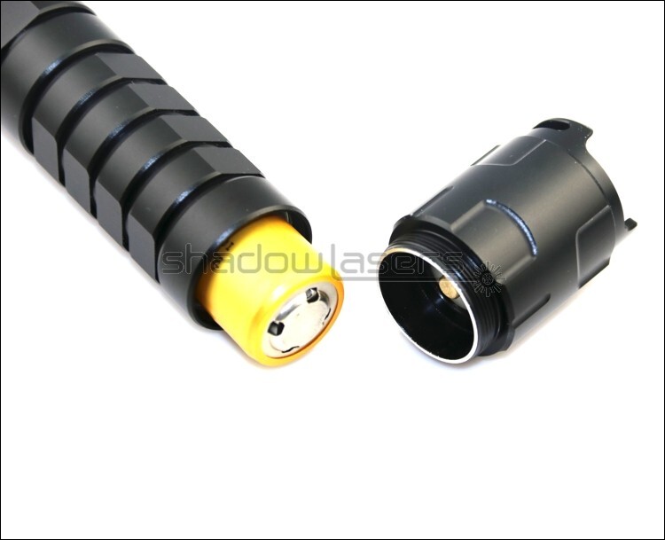 BX7-M 450nm Adjustable Focus Blue Laser Pointer Visible Laser Beam
