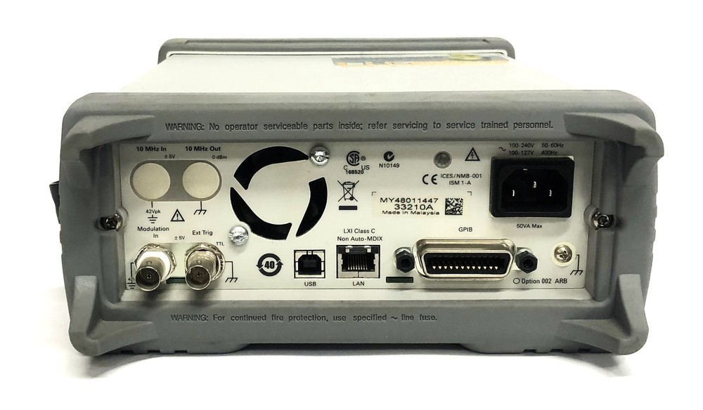 Agilent 10MHz Function/Arbitrary Waveform Generator 33210A USED