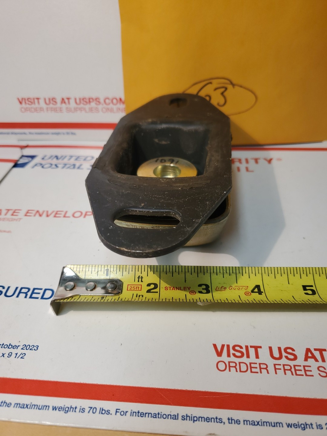 VOLVO PENTA TMD 22 ENGINE ISOLATER/ MOUNT #858161/846765 5321338-001 NEW, G2