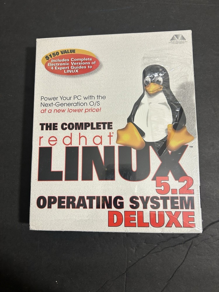Linux 5.2 The Complete Redhat Operating System Deluxe Sealed (Read Descrip)