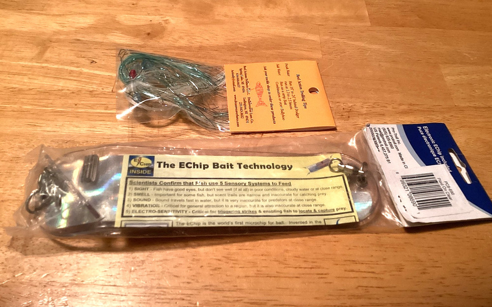 New Pro-Troll ProChip 8 E Chip Flasher with Fin & Dreamweaver Blue Bubble Fly