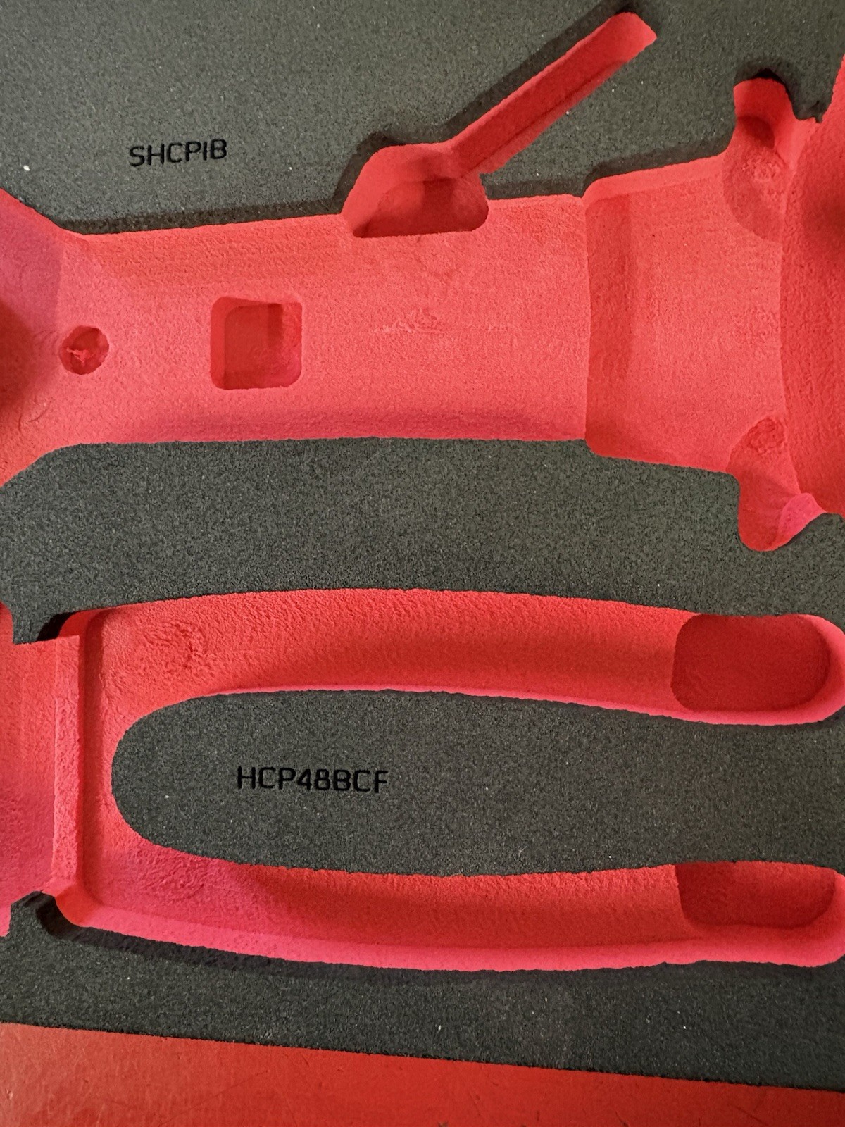 Snap On Red Foam Organizer FMPL15B Hose Clamp Pliers