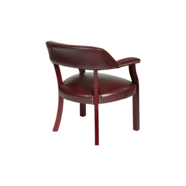 Office Star Tv230-Jt4 Collection: Traditional Traditional Guest Chair, Ox Blood