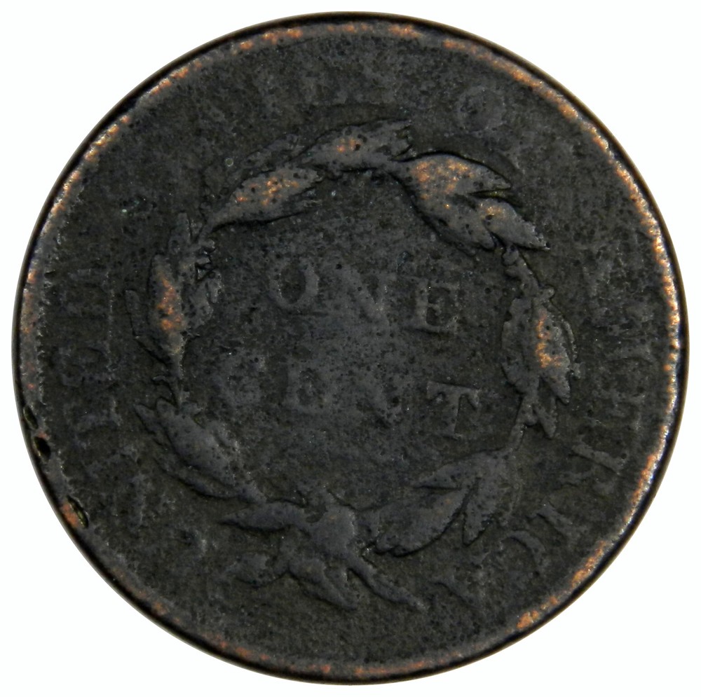 1818 N2 R-4+ LARGE CENT!