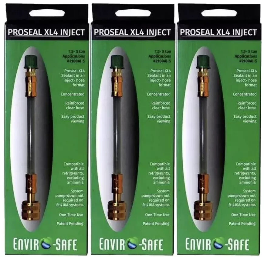PRO SEAL EASY SEAL Proseal XL4 Direct Inject 1.5-5 Ton Applications  - 3 Pack