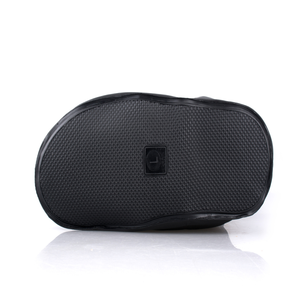 Reusable Rain Shoe Covers Bike Waterproof Zipper Overshoes Boots Gear Anti-Slip