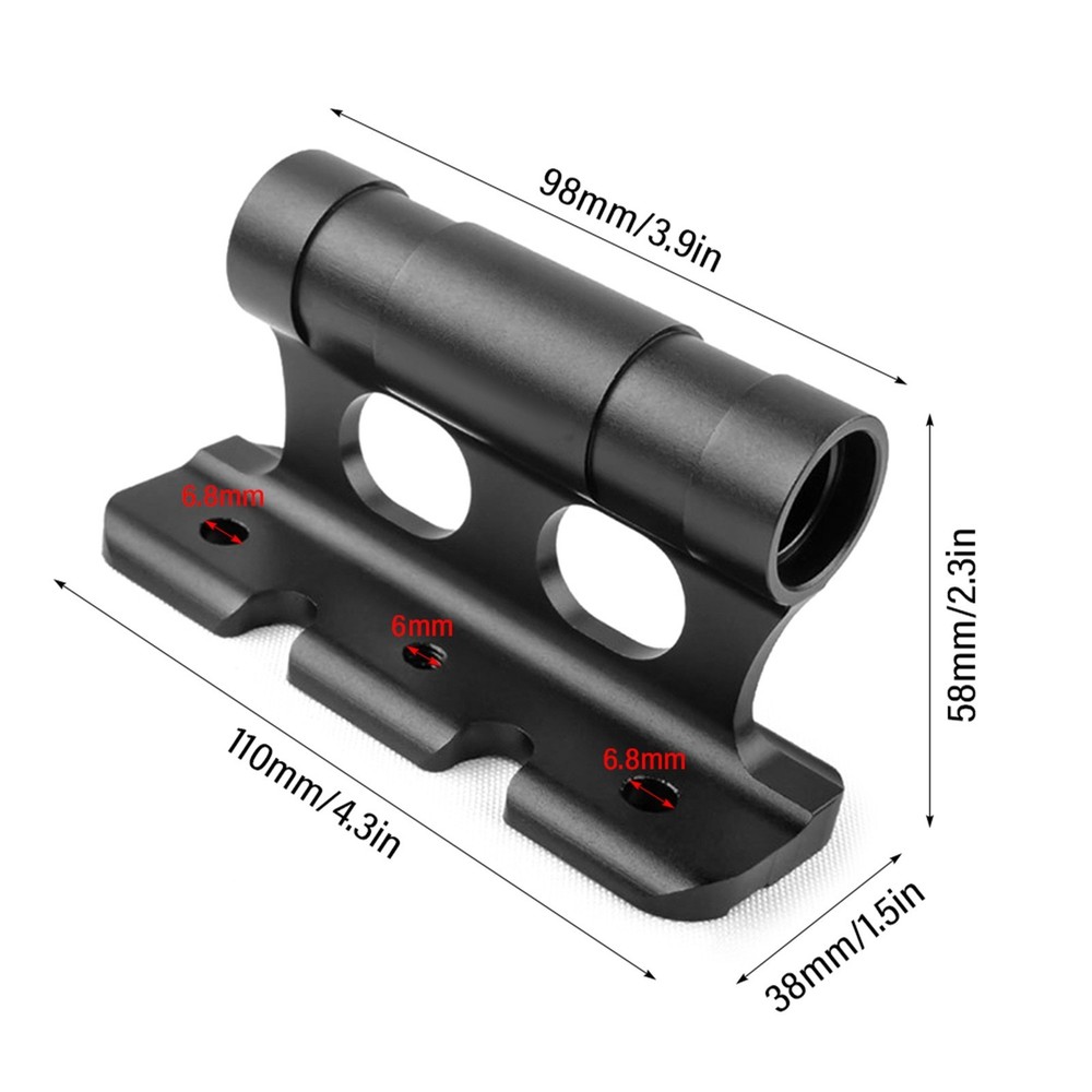 Bike Front Fork Mount With 4 Sizes Adapter Quick Release Fork Mount New