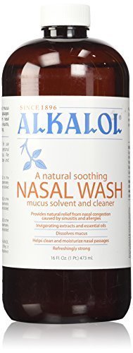 Alkalol NASAL WASH Liquid 16 oz - 8 Pack