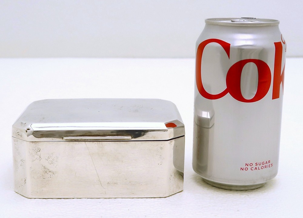 Austrian Solid Silver Etrog Sugar Spice Box