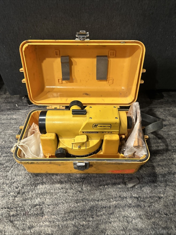 Topcon AT-F4 Automatic Optical Level w/ Transport Case