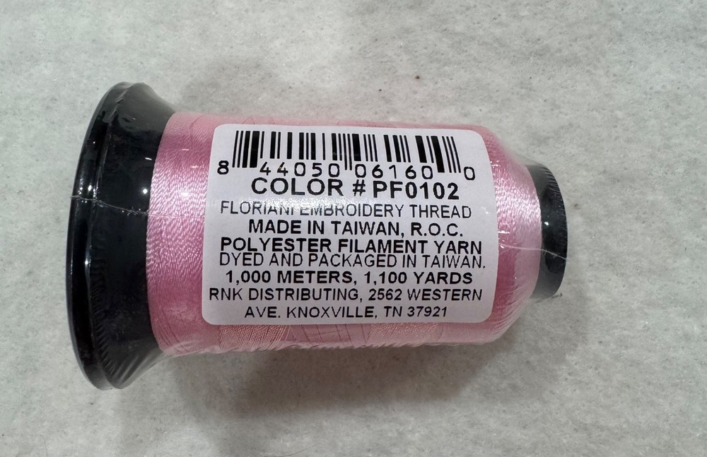 Floriani Embroidery Thread 10 New Spools Polyester Multiple Colors