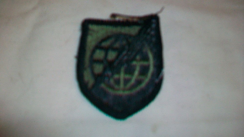 U.S. Army Info Systems Command Shoulder Patch Denmark's Military Camo