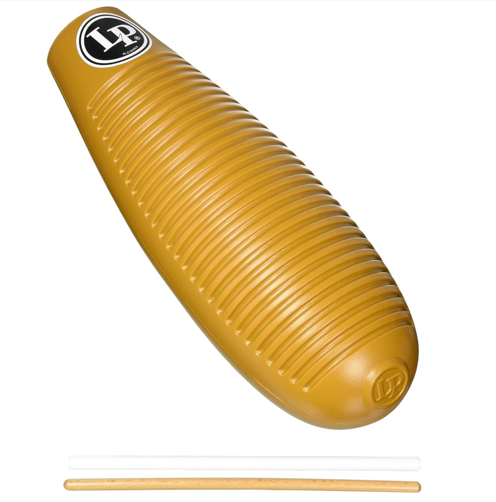 Latin Percussion LP243 Super Guiro with 2 Scrapers