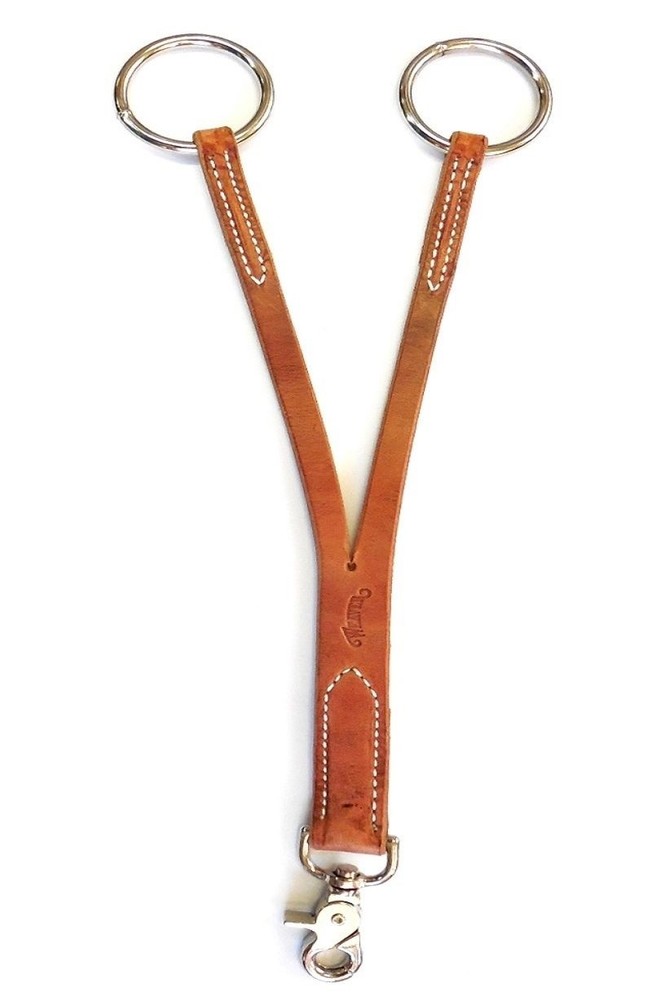 Training Fork Breast Collar Attachment Herman Oak Leather by Weaver