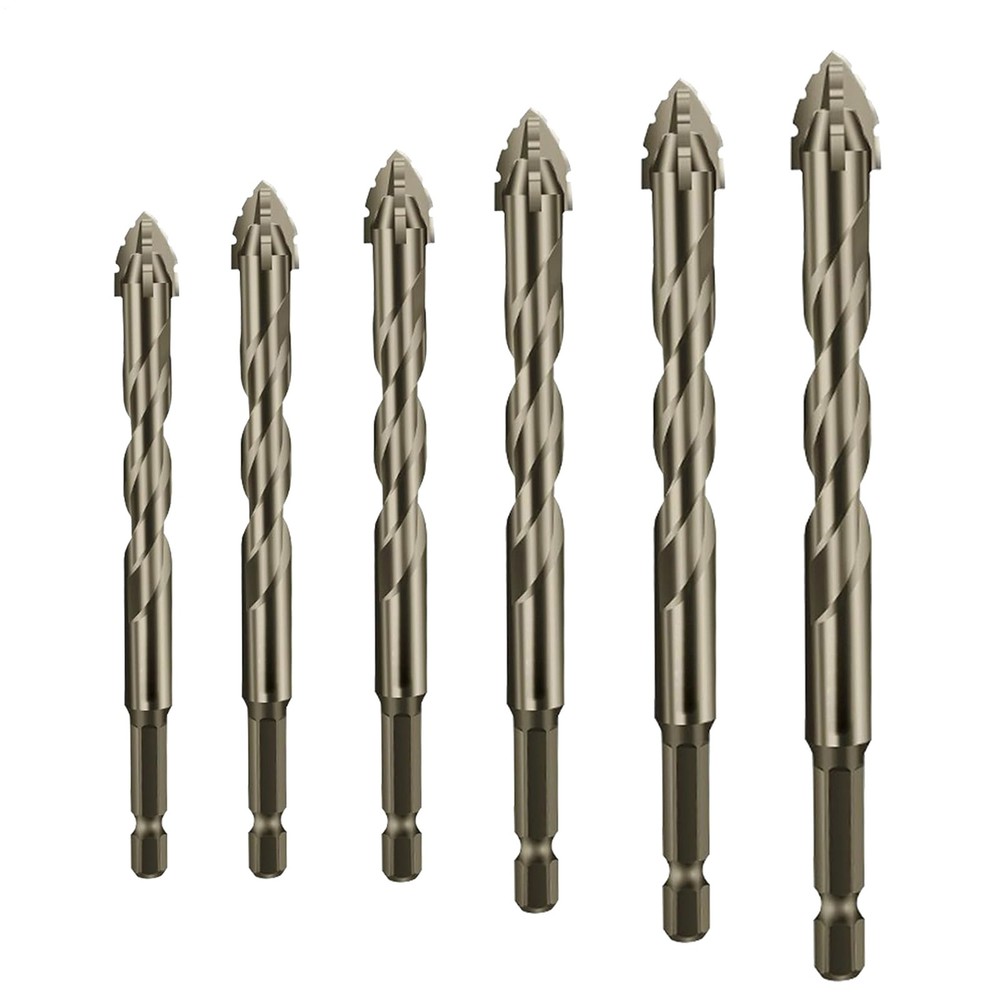 New Four-Flute Sawtooth Eccentric Drill Bit, Cozy Hoome Efficient Drill Bits