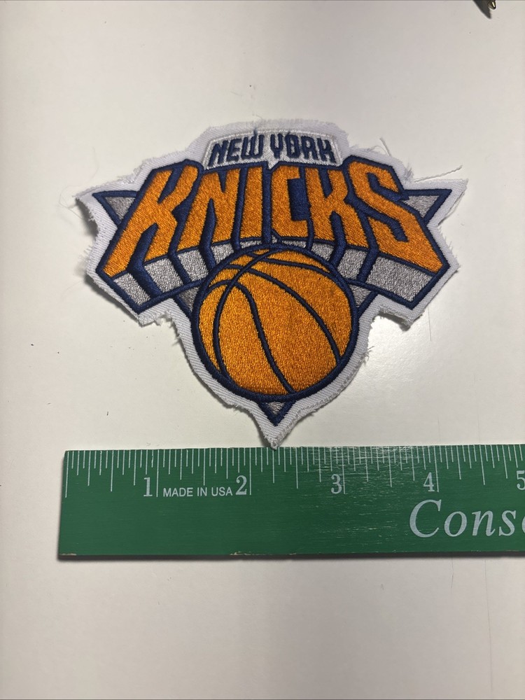 Large Vintage New York Knicks Embroidered Patch