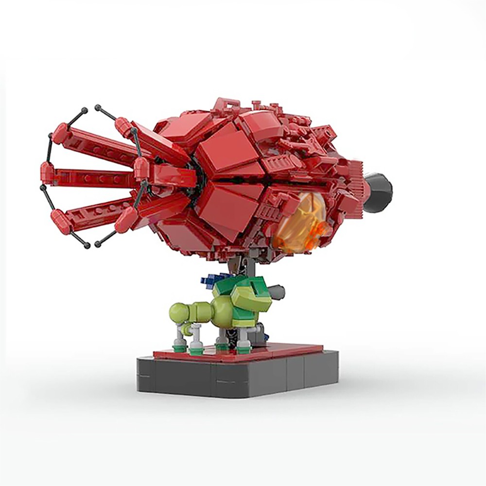 MOC Red Dwarf and Starbug Sci-Fi Spaceship Model Building Set 497 Pcs